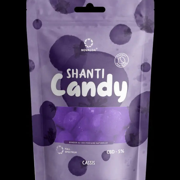 Bonbon CBD cassis | NOVALOA.