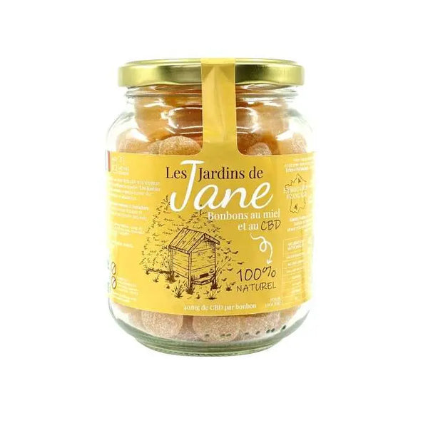 Bonbon CBD miel | LES JARDINS DE JANE Ma boutique