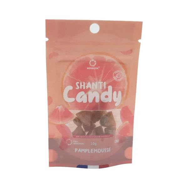 Bonbon CBD pamplemousse | NOVALOA Ma boutique