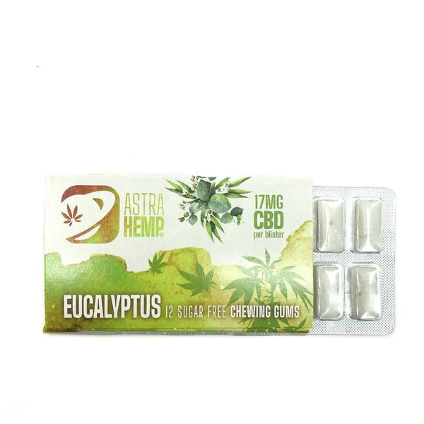 Chewing-gum CBD eucalyptus | ASTRA HEMP Ma boutique