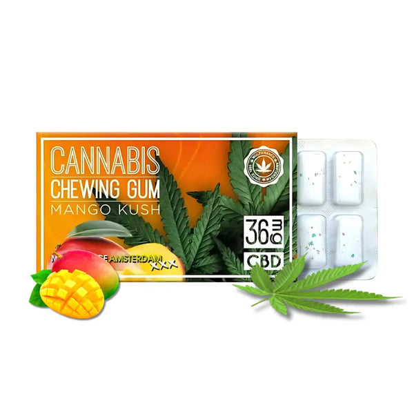 Chewing-gum CBD mangue | MULTITRANCE Ma boutique