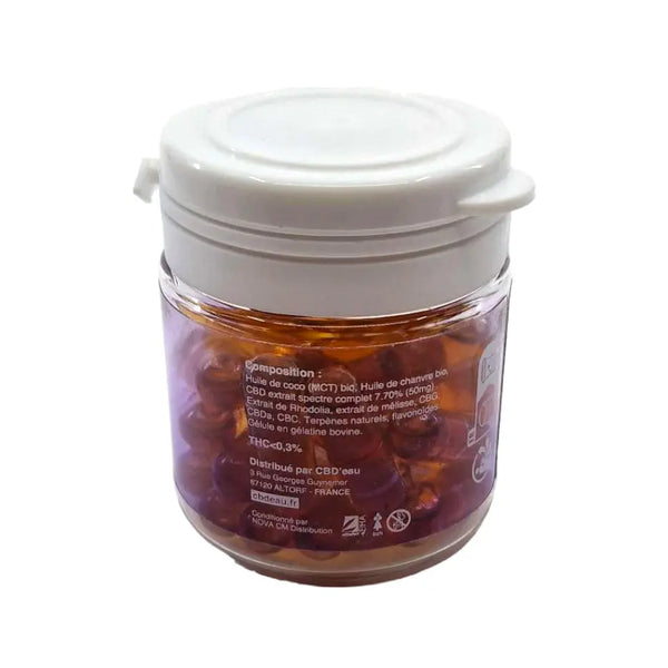 Gélule CBD anti-stress | WELL CBD Ma boutique