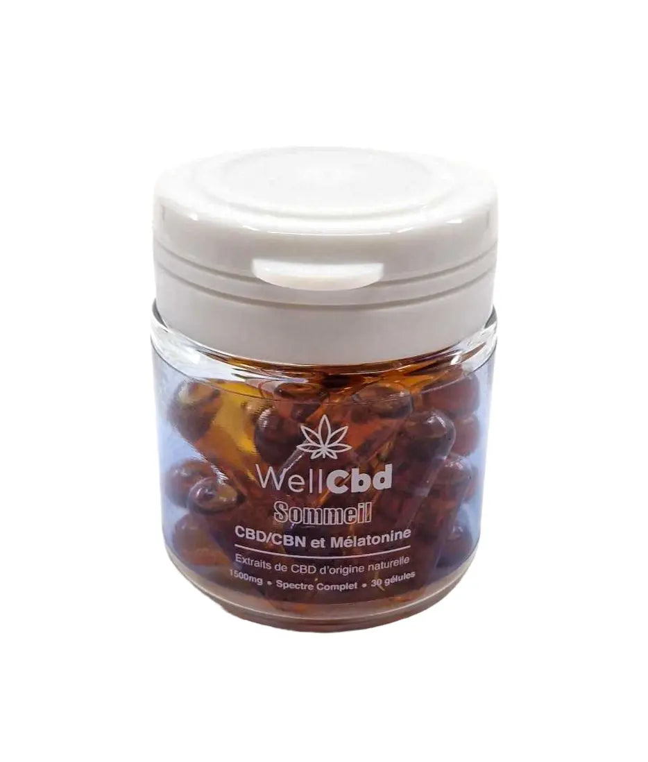 Gélule CBD sommeil | WELL CBD Ma boutique