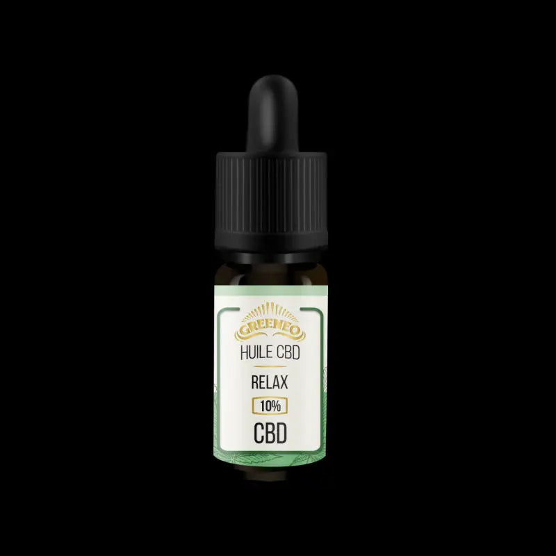 Huile CBD 10% relax | GREENEO Ma boutique