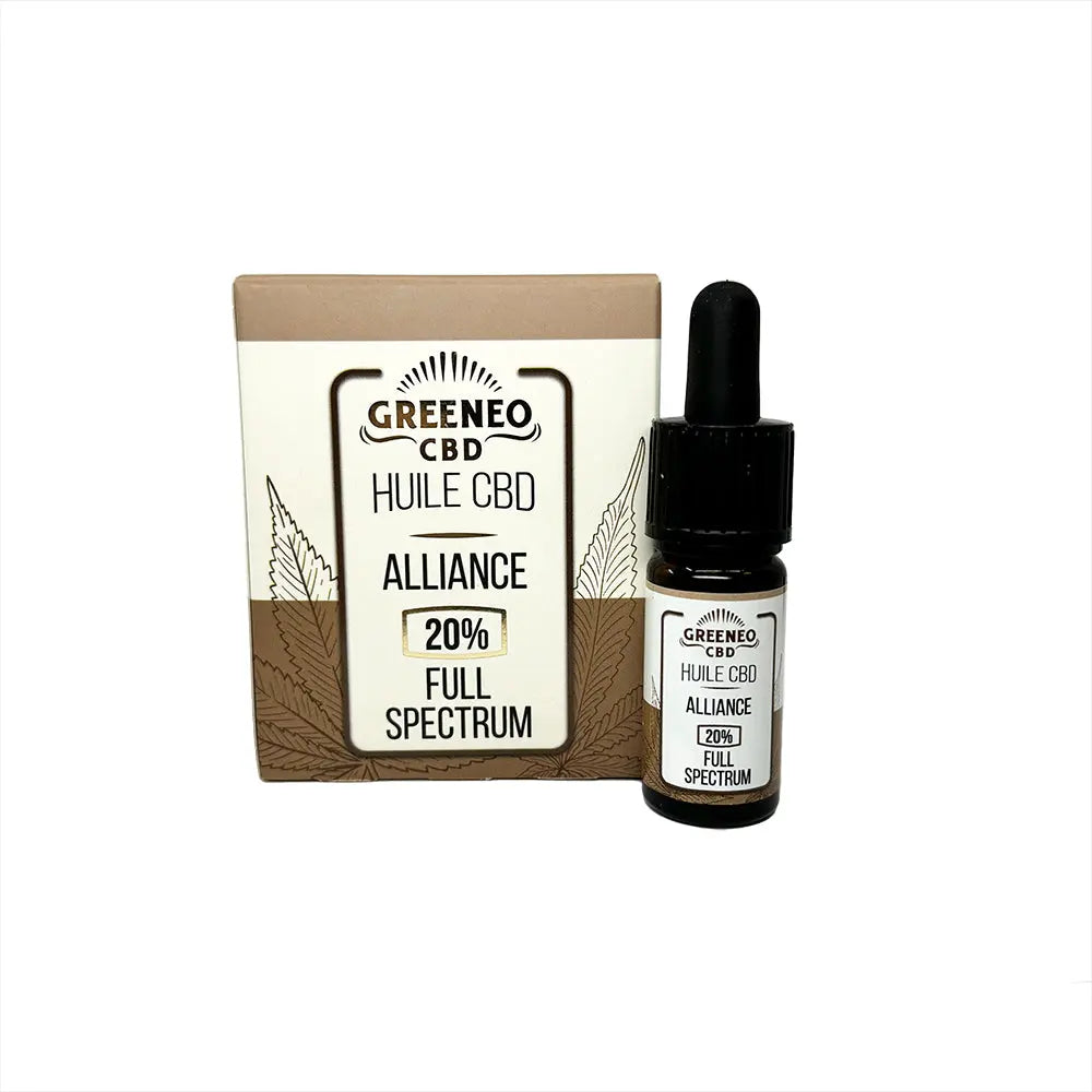 Huile CBD 20% full spectrum alliance | GREENEO Ma boutique