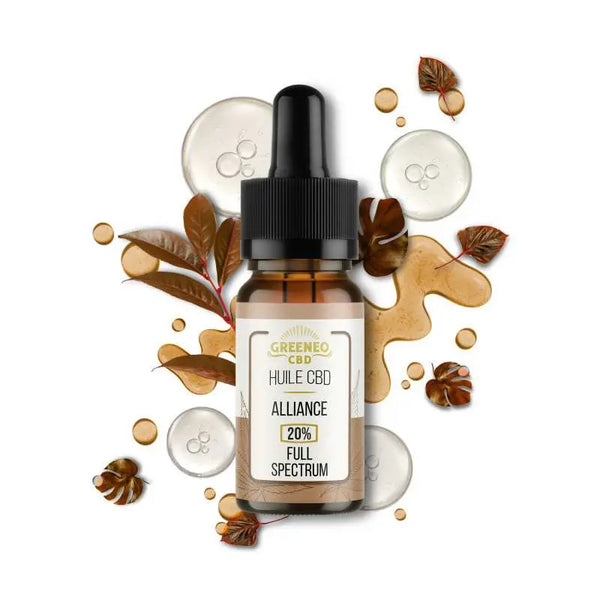 Huile CBD 20% full spectrum alliance | GREENEO Ma boutique