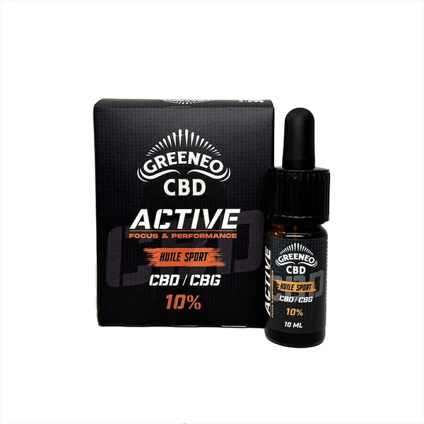 Huile CBD & CBG 10% active | GREENEO Ma boutique