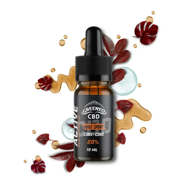 Huile CBD & CBG 20% active | GREENEO Ma boutique