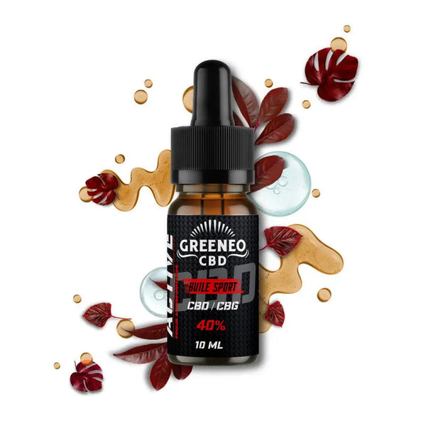 Huile CBD & CBG 40% active | GREENEO Ma boutique